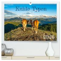 Cover-Abbildung für Kuhle Typen (hochwertiger Premium Wandkalender 2026 DIN A2 quer), Kunstdruck in Hochglanz (99999---978-3-516-69694-3)