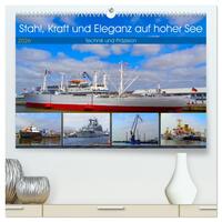 Cover-Abbildung für Stahl, Kraft und Eleganz auf hoher See (hochwertiger Premium Wandkalender 2026 DIN A2 quer), Kunstdruck in Hochglanz (99999---978-3-516-70835-6)