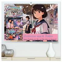 Cover-Abbildung für Zeitreise nach Tokio (hochwertiger Premium Wandkalender 2026 DIN A2 quer), Kunstdruck in Hochglanz (99999---978-3-516-71376-3)