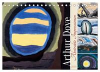 Cover-Abbildung für Arthur Dove - Abstrakte Impressionen (Tischkalender 2026 DIN A5 quer), CALVENDO Monatskalender (99999---978-3-516-71461-6)