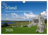 Cover-Abbildung für Irland – Magische Orte zwischen Meer und Geschichte (Wandkalender 2026 DIN A4 quer), CALVENDO Monatskalender (99999---978-3-516-71587-3)