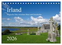Cover-Abbildung für Irland – Magische Orte zwischen Meer und Geschichte (Tischkalender 2026 DIN A5 quer), CALVENDO Monatskalender (99999---978-3-516-71622-1)