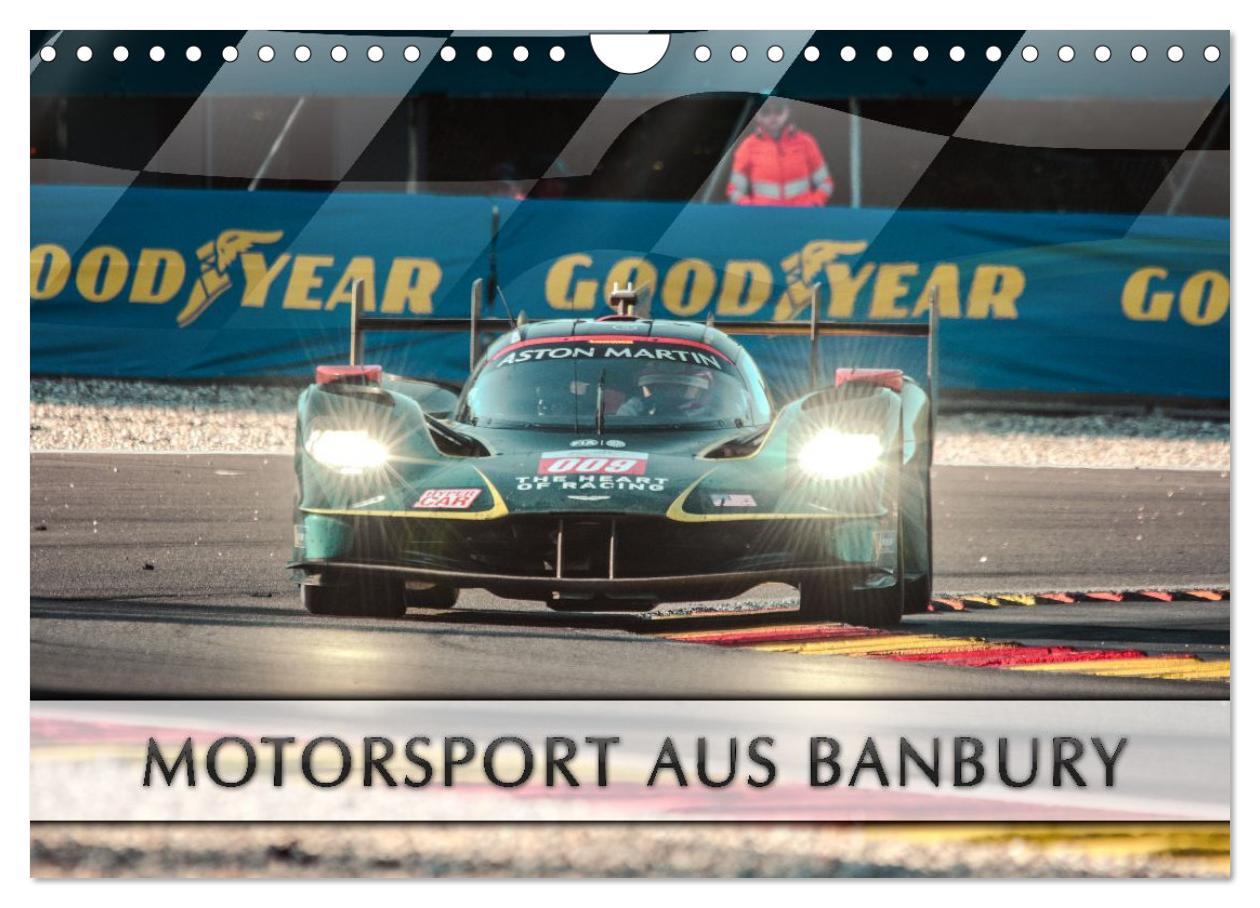 Cover-Abbildung für Motorsport aus Banbury (Wandkalender 2026 DIN A4 quer), CALVENDO Monatskalender (99999---978-3-516-72116-4)