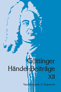 Göttinger Händel-Beiträge, Band 12