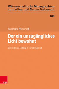 Cover-Abbildung für Der ein unzugängliches Licht bewohnt (Hardcover) (99999---978-3-525-56099-0)