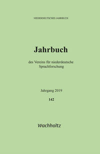 Niederdeutsches Jahrbuch 142 (2019)