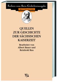 Quellen zur Geschichte der sächsischen Kaiserzeit