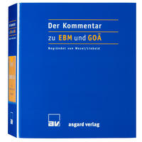 Der Kommentar zu EBM und GOÄ