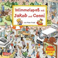 Maxi Pixi 171: Wimmelspaß mit Jakob und Conni
