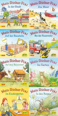 Pixi-8er-Set 199: Meine Sticker-Pixis (8x1 Exemplar)