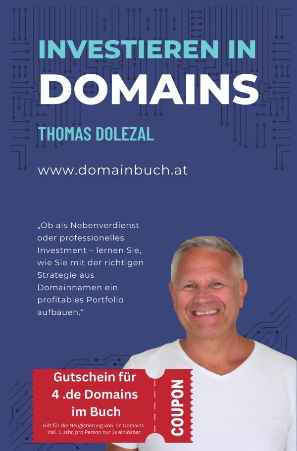 Cover-Abbildung für Investieren in Domains (Softcover/Paperback) (99999---978-3-565-03631-8)
