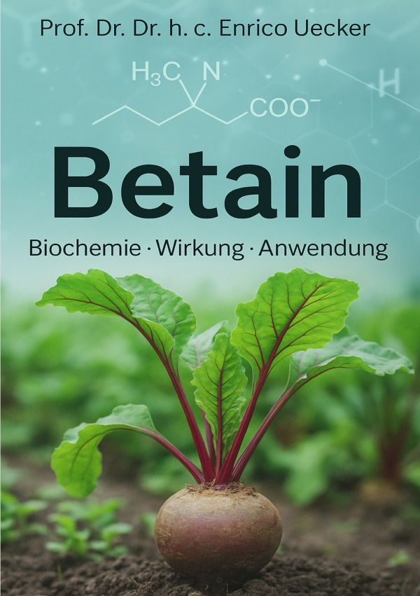 Cover-Abbildung für „Betain – Methylgruppen, Stoffwechsel und Zellschutz“ (Softcover/Paperback) (99999---978-3-565-05050-5)
