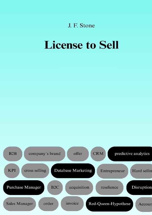 Cover-Abbildung für License to sell (Hardcover) (99999---978-3-565-06041-2)