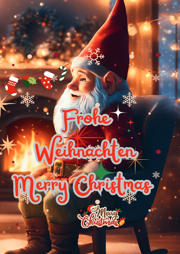 Cover-Abbildung für Frohe Weihnachten Merry Christmas (Softcover/Paperback) (99999---978-3-565-06454-0)