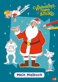 Cover-Abbildung für Weihnachtsmann & Co. KG – Mein Malbuch (Hardcover) (99999---978-3-570-18339-7)