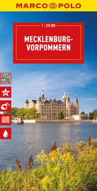 MARCO POLO Reisekarte Deutschland 02 Mecklenburg-Vorpommern 1:200.000