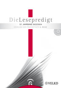 Die Lesepredigt, Perikopenreihe VI / Die Lesepredigt 2023/2024 - Cover