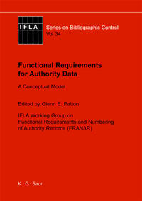 Functional Requirements for Authority Data