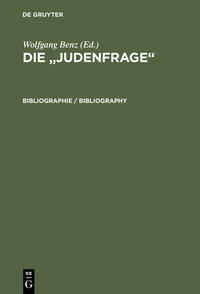 Die "Judenfrage" / Bibliographie