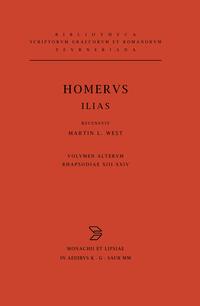 Homerus: Homeri Ilias / Rhapsodiae XIII-XXIV. Indices