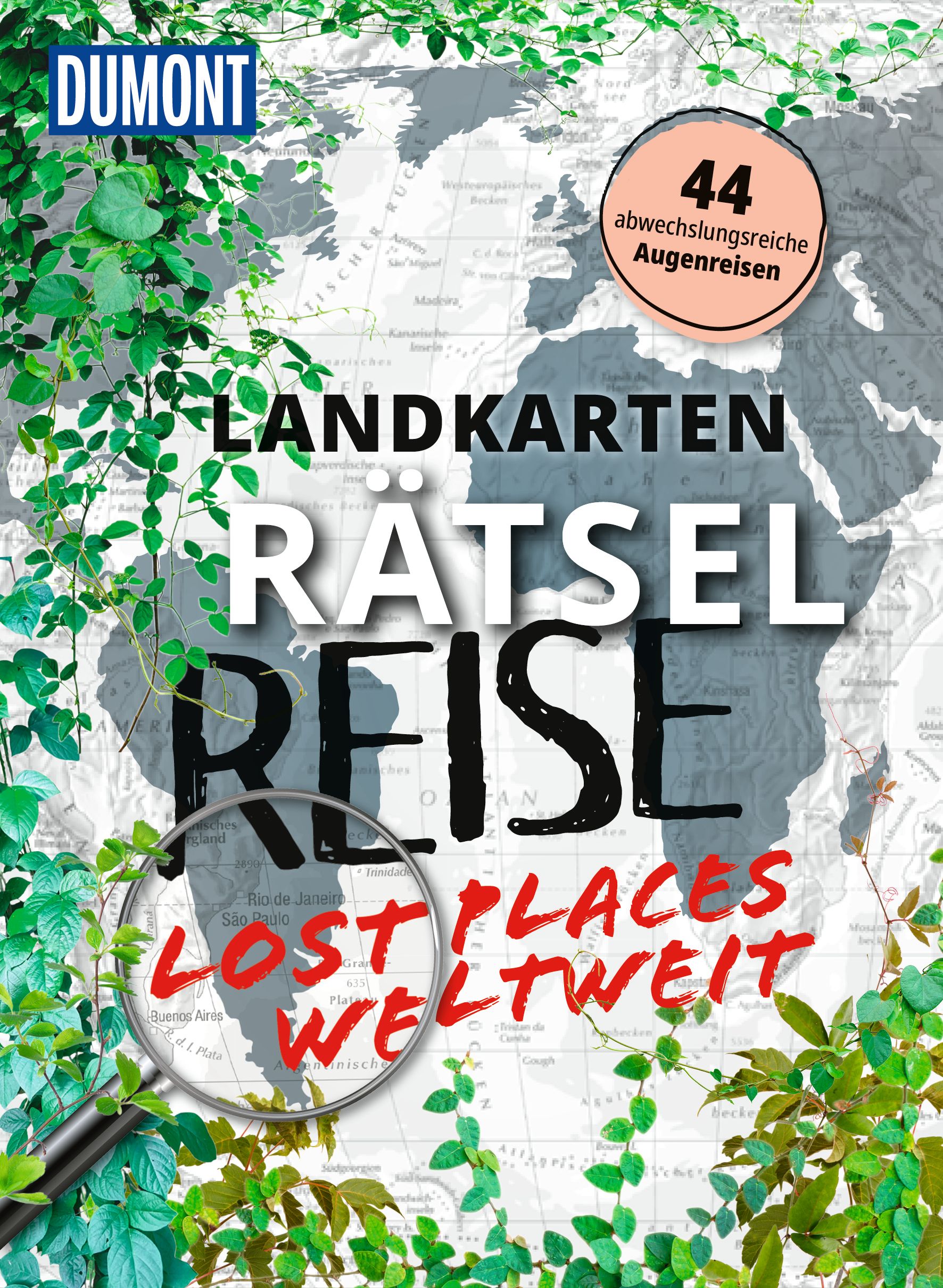Cover-Abbildung für Landkarten-Rätselreise Lost Places weltweit (Softcover/Paperback) (99999---978-3-616-03535-2)