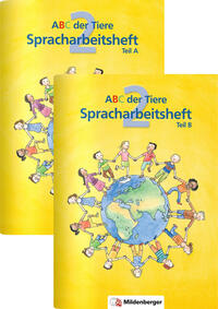 ABC der Tiere 2 - Spracharbeitsheft, Teil A und B, 2. Klasse