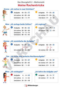 Das Übungsheft Mathematik 2 – Poster Meine Rechentricks