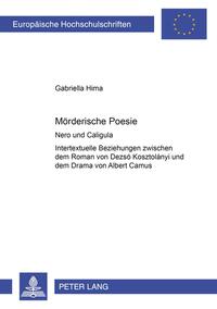 Mörderische Poesie