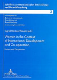 Women in the Context of International Development and Co-operation