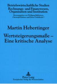 Wertsteigerungsmaße – Eine kritische Analyse