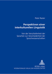 Perspektiven einer interkulturellen Linguistik