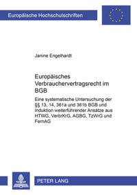 Europäisches Verbrauchervertragsrecht im BGB