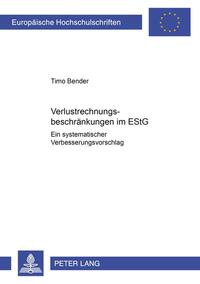 Verlustverrechnungsbeschränkungen im EStG