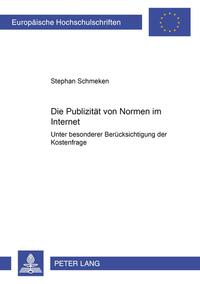 Die Publizität von Normen im Internet