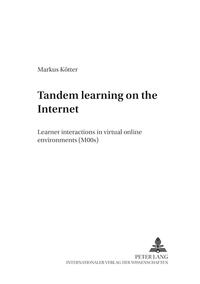 Tandem learning on the Internet