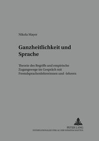 Ganzheitlichkeit und Sprache