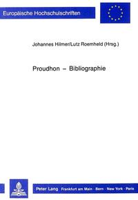 Proudhon - Bibliographie