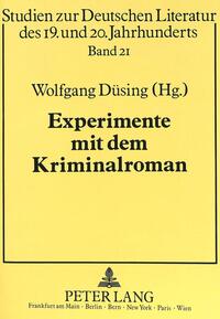 Experimente mit dem Kriminalroman