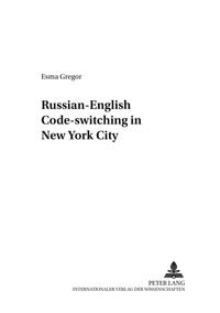 Russian-English Code-switching in New York City