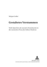 Gestaltetes Verstummen