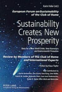 Sustainability Creates New Prosperity