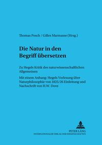 Die Natur in den Begriff übersetzen