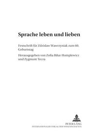 Sprache leben und lieben