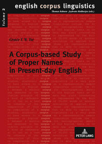 A Corpus-based Study of Proper Names in Present-day English