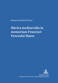 Slavica mediaevalia in memoriam Francisci Venceslai Mareš