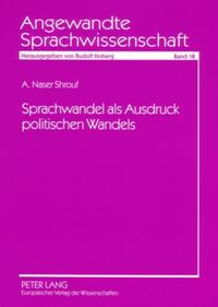 Sprachwandel als Ausdruck politischen Wandels