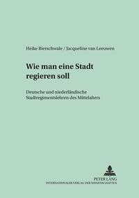 «Wie man eine Stadt regieren soll»