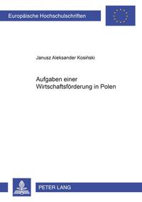 Aufgaben einer Wirtschaftsförderungsbank in Polen