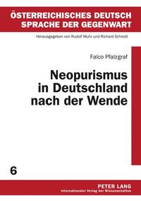 Neopurismus in Deutschland nach der Wende