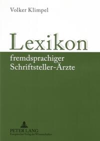 Lexikon fremdsprachiger Schriftsteller-Ärzte